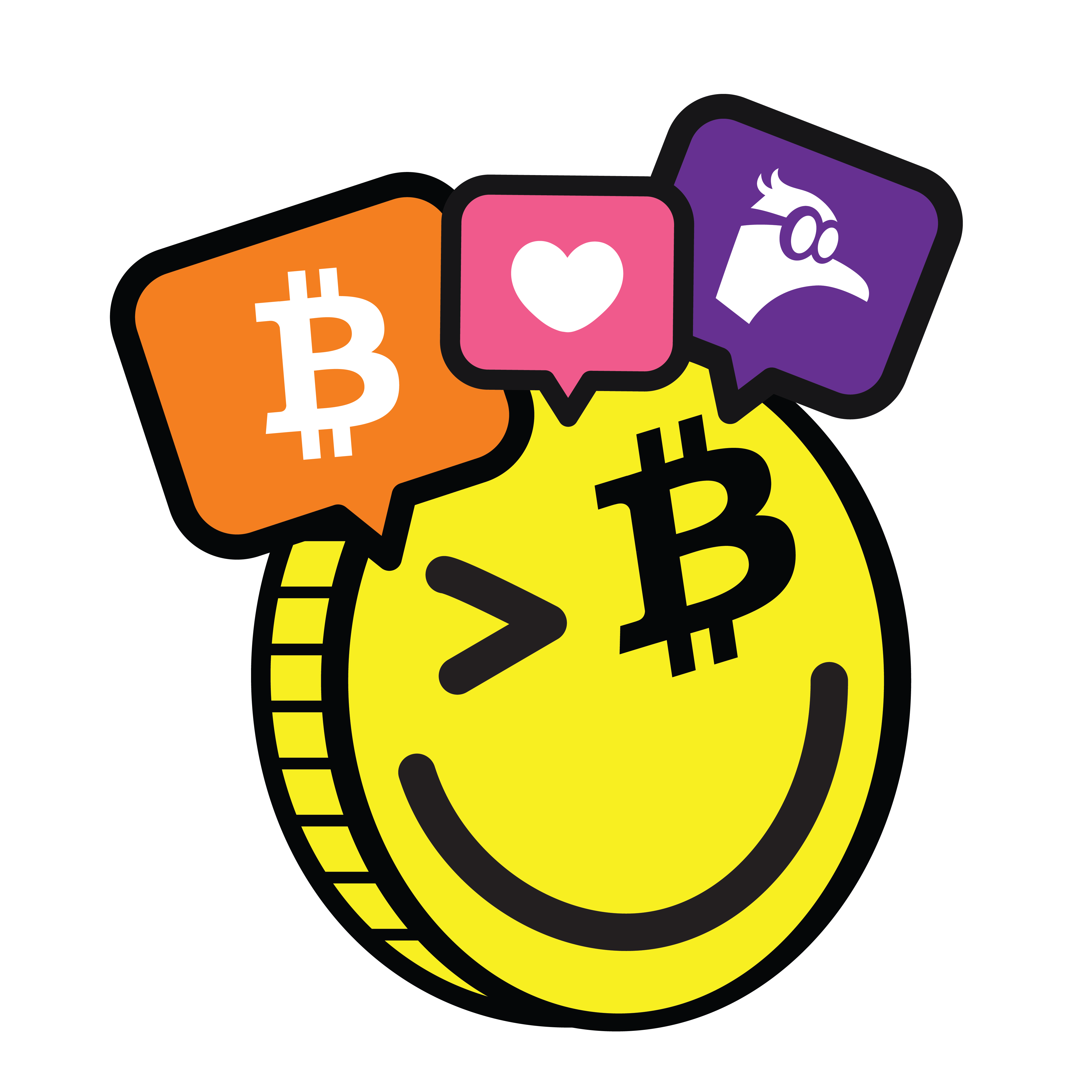 First FREE fun #bitcoin & #nostr sticker…